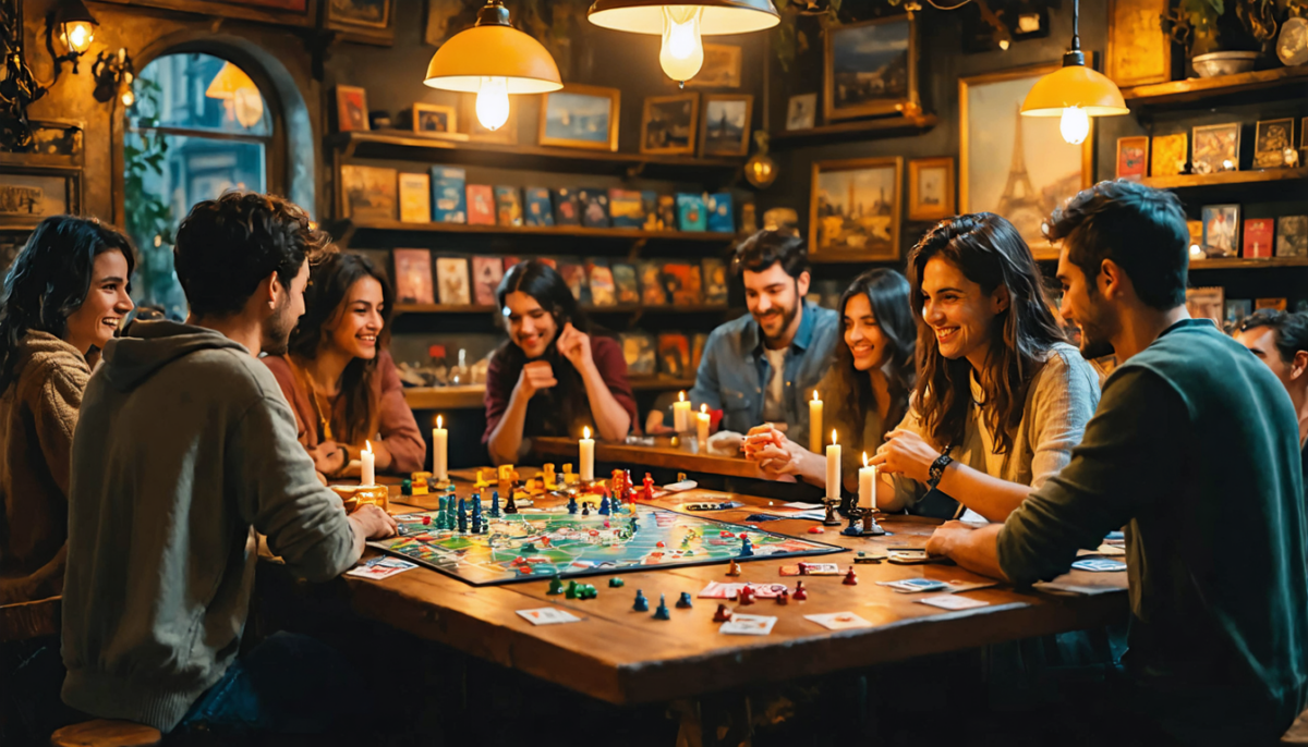 découvrez le bar à jeux à paris, l'endroit idéal pour une soirée détente entre amis autour de jeux de société et d'une ambiance conviviale.