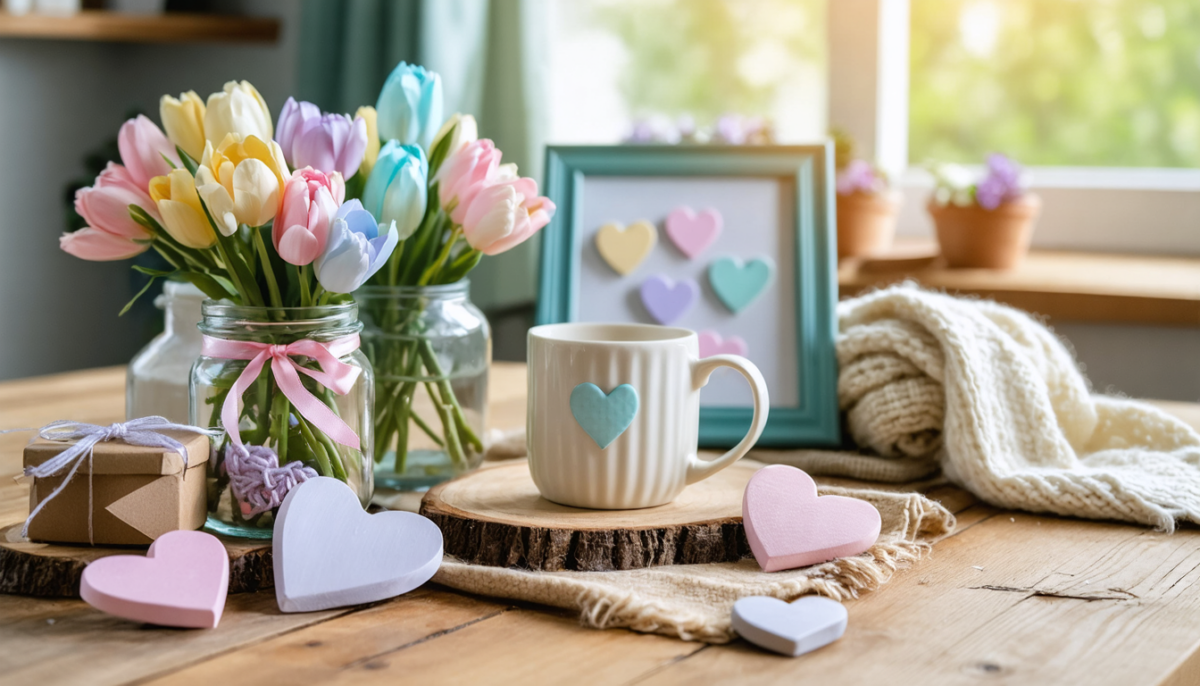 découvrez des idées de cadeaux diy simples et touchants à offrir à votre maman pour lui montrer tout votre amour avec des créations faites main.