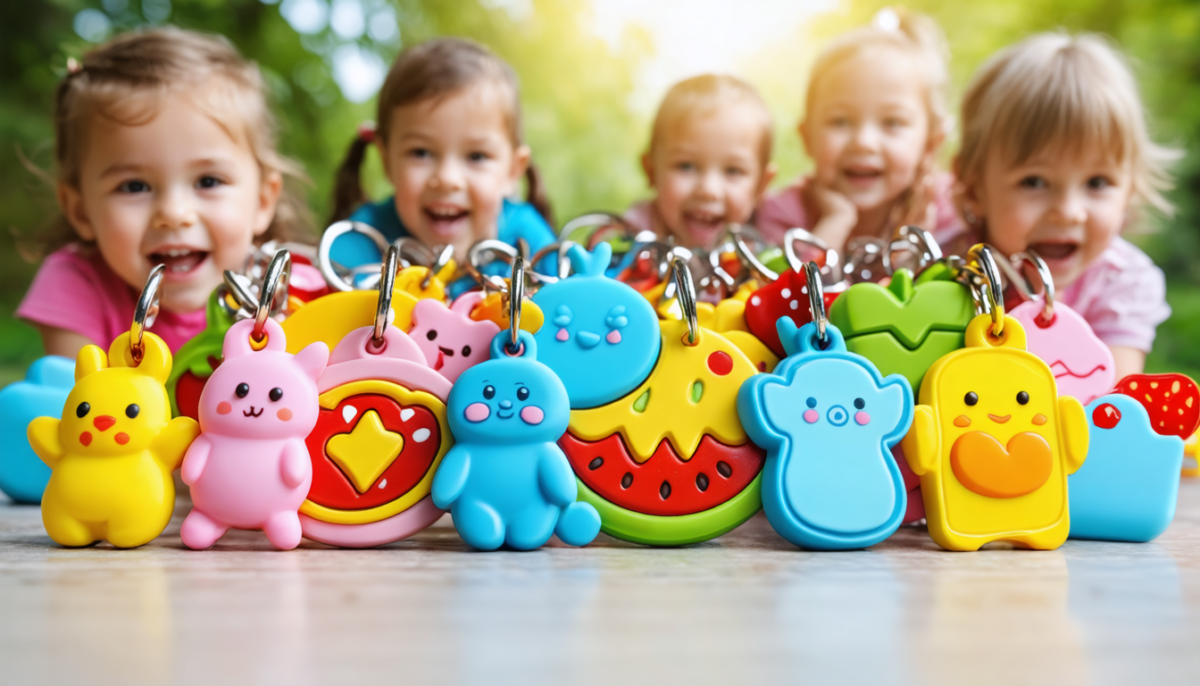 découvrez les porte-clés personnalisés, le gadget publicitaire idéal pour captiver l'attention des enfants et renforcer votre visibilité de manière ludique et originale.