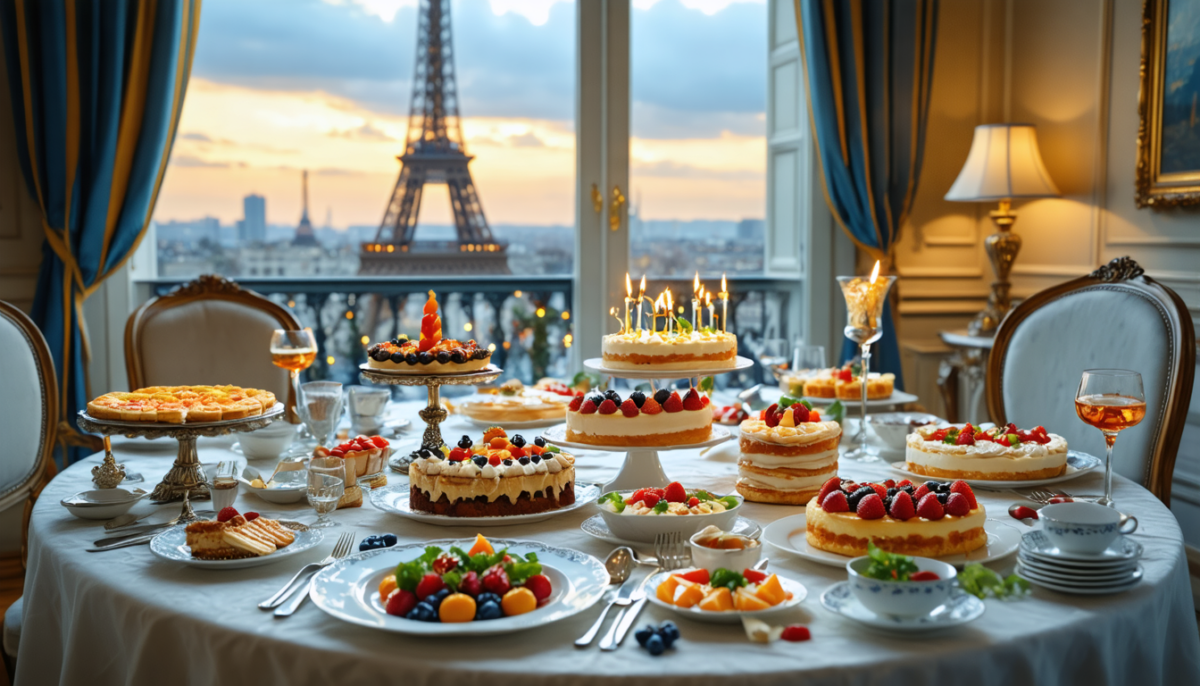organisez votre anniversaire à paris en toute sérénité et profitez pleinement de la fête sans vous soucier de la cuisine grâce à nos services clés en main.