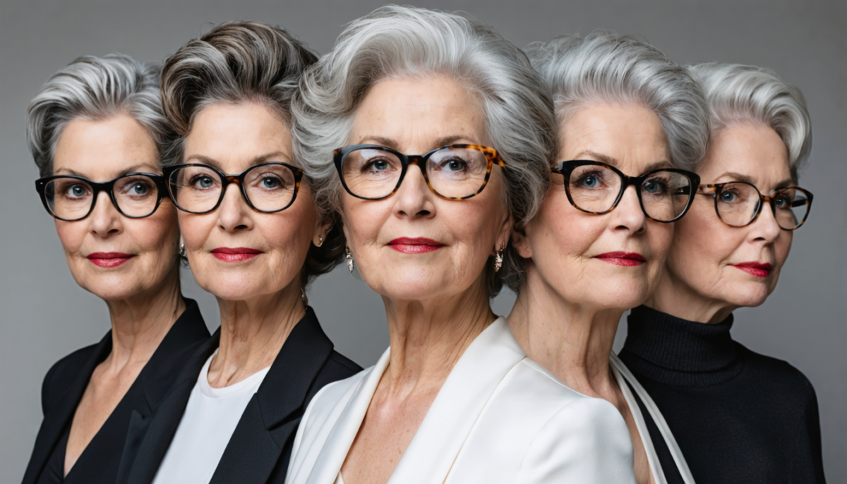 découvrez des coiffures élégantes et adaptées pour les femmes de plus de 60 ans portant des lunettes, alliant style, confort et sophistication pour sublimer votre look au quotidien.