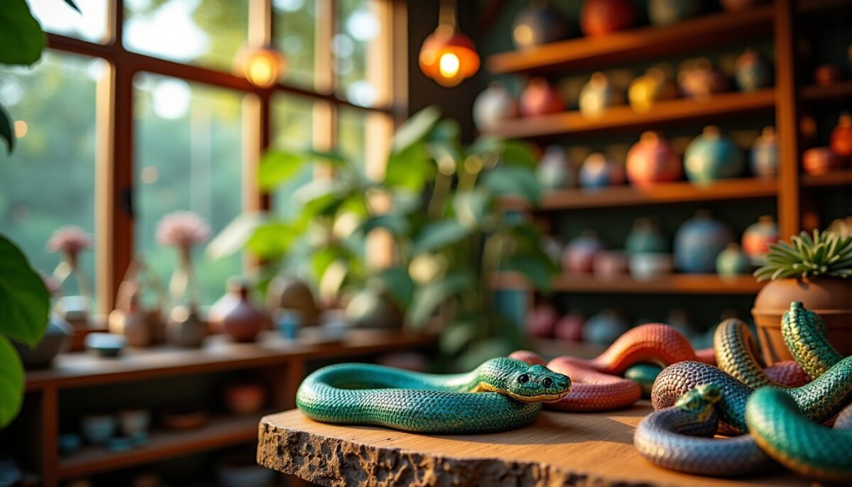 Découverte de Sachamama Store : Une plongée fascinante dans l'univers créatif des serpents